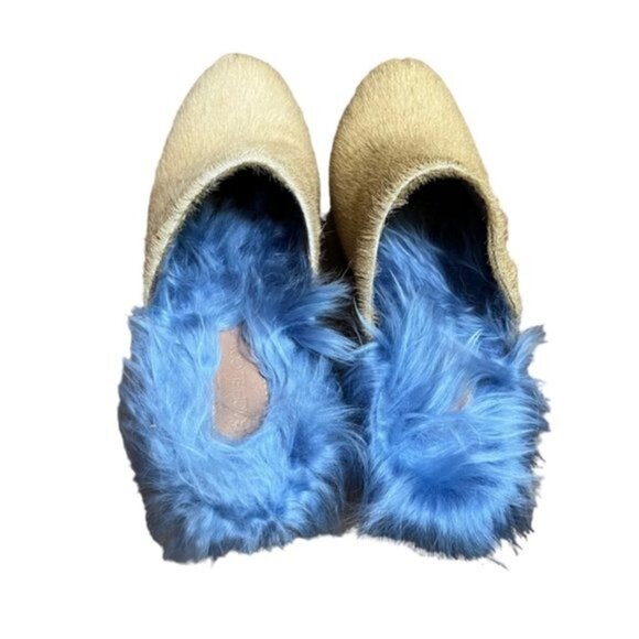 Rachel Comey‎ Dakota Fur Clog Women Size 6.5 - Picture 5 of 16